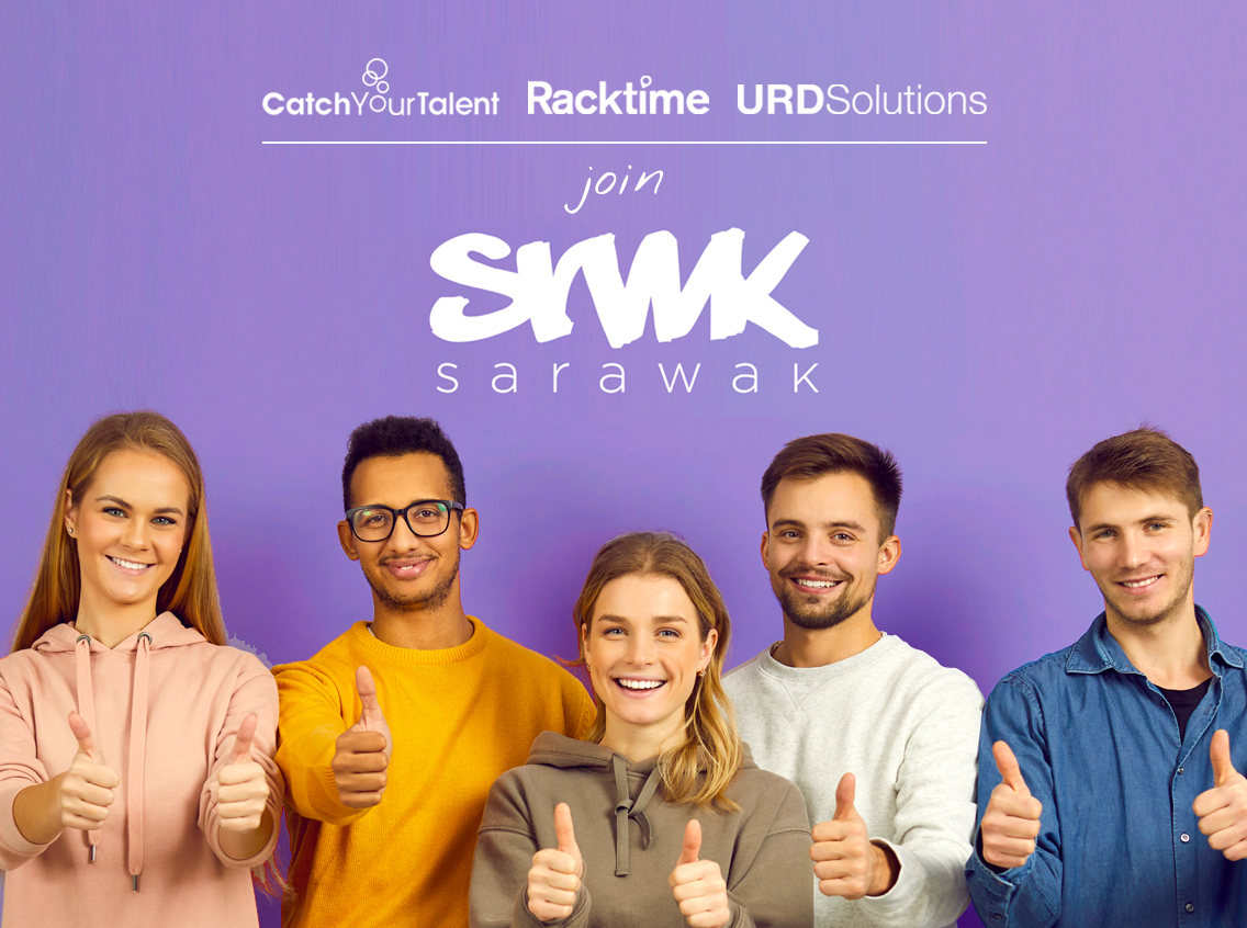 RACKTIME, URD SOLUTIONS & CATCHYOURTALENT JOIN THE SARAWAK GROUP